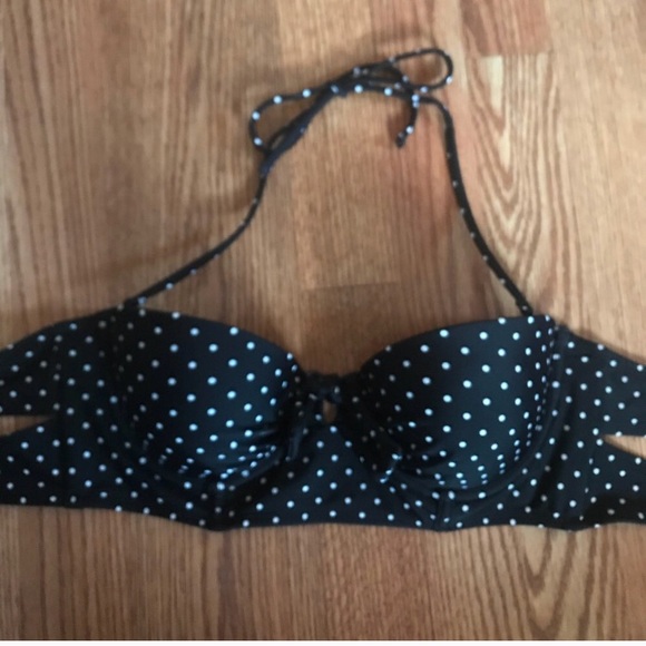 aerie polka dot bikini